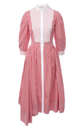 Женское хлопковое платье ALEXANDER MCQUEEN розового цвета по цене 231500 руб., арт. 646599/QZAAJ | Фото 1 Женское хлопковое платье ALEXANDER MCQUEEN розового цвета, арт. 646599/QZAAJ | Фото 1 (Женское Кросс-КТ: Платье-одежда, платье-рубашка; Случай: Повседневный; Стили: Бохо; Длина Ж (юбки, платья, шорты): Миди; Материал внешний: Хлопок; Рукава: 3/4; Региональные ограничения белый список (Axapta Mercury): RU)