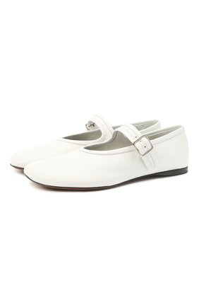 Женские кожаные балетки PROENZA SCHOULER белого цвета по цене 49950 руб., арт. PS36001A/13006 | Фото 1 Женские кожаные балетки PROENZA SCHOULER белого цвета, арт. PS36001A/13006 | Фото 1