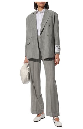 Женские кожаные балетки PROENZA SCHOULER белого цвета по цене 49950 руб., арт. PS36001A/13006 | Фото 2 Женские кожаные балетки PROENZA SCHOULER белого цвета, арт. PS36001A/13006 | Фото 2