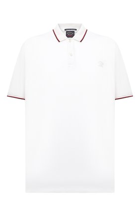 Мужское хлопковое поло PAUL&SHARK белого цвета по цене 24000 руб., арт. 21411288/C00/3XL-6XL | Фото 1 Мужское хлопковое поло PAUL&SHARK белого цвета, арт. 21411288/C00/3XL-6XL | Фото 1