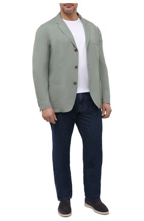 Мужской пиджак GIORGIO ARMANI светло-зеленого цвета по цене 181500 руб., арт. 1SGGG0MK/T00AB | Фото 2 Мужской пиджак GIORGIO ARMANI светло-зеленого цвета, арт. 1SGGG0MK/T00AB | Фото 2 (Длина (для топов): Стандартные; Материал подклада: Купро; 1-2-бортные: Однобортные; Стили: Кэжуэл; Случай: Повседневный; Рукава: Длинные; Пиджаки М: Прямой; Материал внешний: Купро, Растительное волокно)