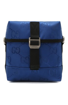 Мужская текстильная сумка off the grid GUCCI синего цвета по цене 66600 руб., арт. 643858/H9HKN | Фото 1 Мужская текстильная сумка off the grid GUCCI синего цвета, арт. 643858/H9HKN | Фото 1