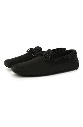 Мужские замшевые мокасины TOD’S черного цвета по цене 33950 руб., арт. XXM0GW05470RE0 | Фото 1 Мужские замшевые мокасины TOD’S черного цвета, арт. XXM0GW05470RE0 | Фото 1