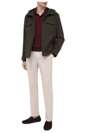 Мужские замшевые мокасины TOD’S темно-коричневого цвета по цене 37450 руб., арт. XXM64C00640RE0 | Фото 2 Мужские замшевые мокасины TOD’S темно-коричневого цвета, арт. XXM64C00640RE0 | Фото 2