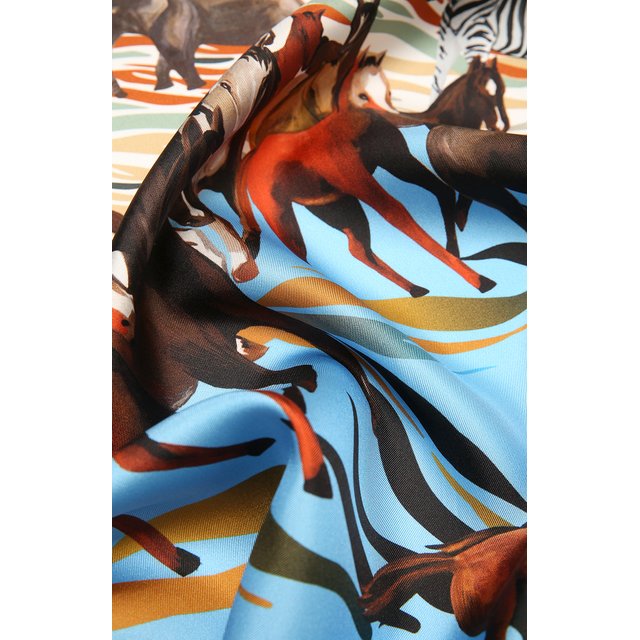 фото Шелковый платок equus ferus radical chic
