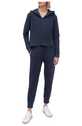 Женские джоггеры HEROINE SPORT синего цвета по цене 12050 руб., арт. HS-4-102/FALL 2020 | Фото 2 Женские джоггеры HEROINE SPORT синего цвета, арт. HS-4-102/FALL 2020 | Фото 2
