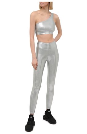 Женские леггинсы HEROINE SPORT серого цвета по цене 9855 руб., арт. HS-4-019/H0LIDAY 20 | Фото 2 Женские леггинсы HEROINE SPORT серого цвета, арт. HS-4-019/H0LIDAY 20 | Фото 2