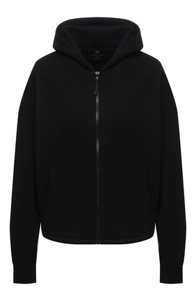 Женский хлопковая толстовка HEROINE SPORT черного цвета по цене 15350 руб., арт. HS-3-044/H0LIDAY 20 | Фото 1 Женский хлопковая толстовка HEROINE SPORT черного цвета, арт. HS-3-044/H0LIDAY 20 | Фото 1