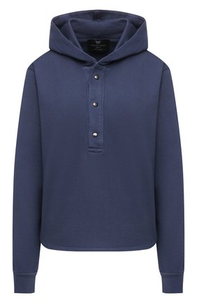 Женский пуловер с капюшоном HEROINE SPORT синего цвета по цене 12500 руб., арт. HS-2-095/FALL 2020 | Фото 1 Женский пуловер с капюшоном HEROINE SPORT синего цвета, арт. HS-2-095/FALL 2020 | Фото 1