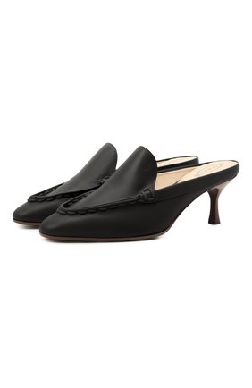Женские кожаные мюли TOD’S черного цвета по цене 51900 руб., арт. XXW09D0EB20G0C | Фото 1 Женские кожаные мюли TOD’S черного цвета, арт. XXW09D0EB20G0C | Фото 1