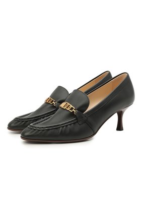Женские кожаные туфли TOD’S черного цвета по цене 56750 руб., арт. XXW09D0EC80MID | Фото 1 Женские кожаные туфли TOD’S черного цвета, арт. XXW09D0EC80MID | Фото 1