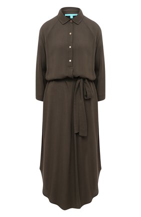 Женское платье из вискозы MELISSA ODABASH хаки цвета по цене 23250 руб., арт. ALESHA | Фото 1 Женское платье из вискозы MELISSA ODABASH хаки цвета, арт. ALESHA | Фото 1