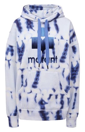 Женский хлопковое худи ISABEL MARANT ETOILE синего цвета по цене 36100 руб., арт. SW0031-21P038E/MANSEL | Фото 1 Женский хлопковое худи ISABEL MARANT ETOILE синего цвета, арт. SW0031-21P038E/MANSEL | Фото 1