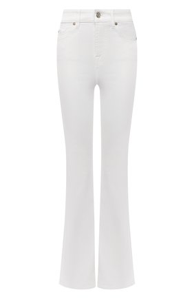 Женские джинсы 7 FOR ALL MANKIND белого цвета по цене 23250 руб., арт. JSQNV5000F | Фото 1 Женские джинсы 7 FOR ALL MANKIND белого цвета, арт. JSQNV5000F | Фото 1