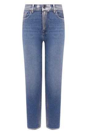 Женские джинсы 7 FOR ALL MANKIND голубого цвета по цене 29550 руб., арт. JSA71200SK | Фото 1 Женские джинсы 7 FOR ALL MANKIND голубого цвета, арт. JSA71200SK | Фото 1