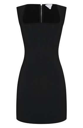 Женское платье из вискозы и шелка BOTTEGA VENETA черного цвета по цене 158000 руб., арт. 651230/VKE10 | Фото 1 Женское платье из вискозы и шелка BOTTEGA VENETA черного цвета, арт. 651230/VKE10 | Фото 1