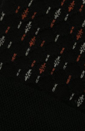 Мужские носки из шерсти и хлопка FALKE черного цвета, арт. 12461 | Фото 2 (Кросс-КТ: бельё; Материал внешний: Шерсть)