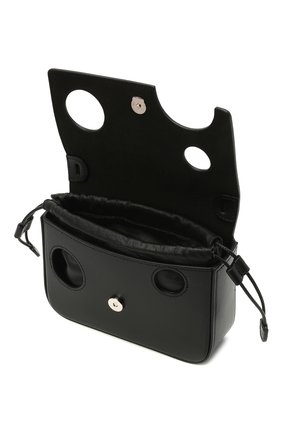 Мужская кожаная сумка OFF-WHITE черного цвета по цене 67450 руб., арт. 0MNP003R21LEA001 | Фото 4 Мужская кожаная сумка OFF-WHITE черного цвета, арт. 0MNP003R21LEA001 | Фото 4 (Материал: Натуральная кожа; Ремень/цепочка: На ремешке)