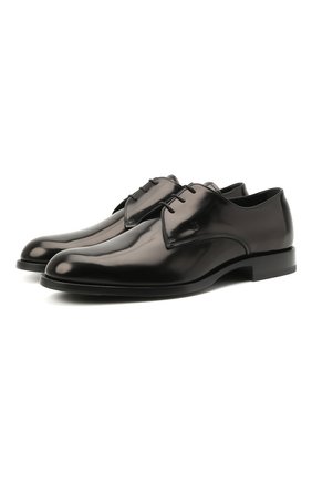 Мужские кожаные дерби TOD’S черного цвета по цене 49600 руб., арт. XXM01E00C20AKT | Фото 1 Мужские кожаные дерби TOD’S черного цвета, арт. XXM01E00C20AKT | Фото 1