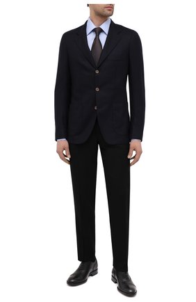 Мужские кожаные оксфорды TOD’S черного цвета по цене 49600 руб., арт. XXM01E00N50D90 | Фото 2 Мужские кожаные оксфорды TOD’S черного цвета, арт. XXM01E00N50D90 | Фото 2