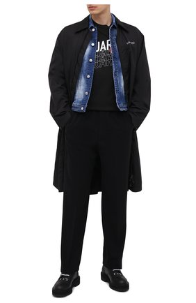 Мужская джинсовая куртка DSQUARED2 темно-синего цвета по цене 63450 руб., арт. S74AM1136/S30342 | Фото 2 Мужская джинсовая куртка DSQUARED2 темно-синего цвета, арт. S74AM1136/S30342 | Фото 2