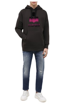 Мужские джинсы 7 FOR ALL MANKIND синего цвета по цене 27350 руб., арт. JSMXB500BS | Фото 2 Мужские джинсы 7 FOR ALL MANKIND синего цвета, арт. JSMXB500BS | Фото 2