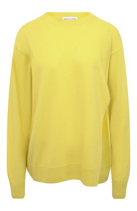 Женский кашемировый пуловер DRIES VAN NOTEN желтого цвета по цене 72600 руб., арт. 211-31280-2704 | Фото 1 Женский кашемировый пуловер DRIES VAN NOTEN желтого цвета, арт. 211-31280-2704 | Фото 1