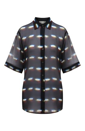 Женская шелковая блузка DRIES VAN NOTEN черного цвета по цене 67400 руб., арт. 211-30782-2088 | Фото 1 Женская шелковая блузка DRIES VAN NOTEN черного цвета, арт. 211-30782-2088 | Фото 1