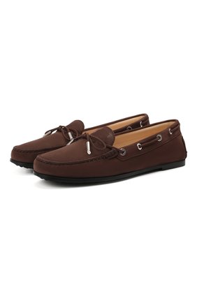 Женские замшевые мокасины TOD’S темно-коричневого цвета по цене 34450 руб., арт. XXW74B0503006S | Фото 1 Женские замшевые мокасины TOD’S темно-коричневого цвета, арт. XXW74B0503006S | Фото 1