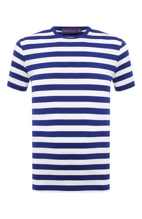 Мужская хлопковая футболка RALPH LAUREN синего цвета по цене 17500 руб., арт. 790775617 | Фото 1 Мужская хлопковая футболка RALPH LAUREN синего цвета, арт. 790775617 | Фото 1 (Рукава: Короткие; Стили: Кэжуэл; Материал внешний: Хлопок; Длина (для топов): Стандартные; Принт: С принтом)