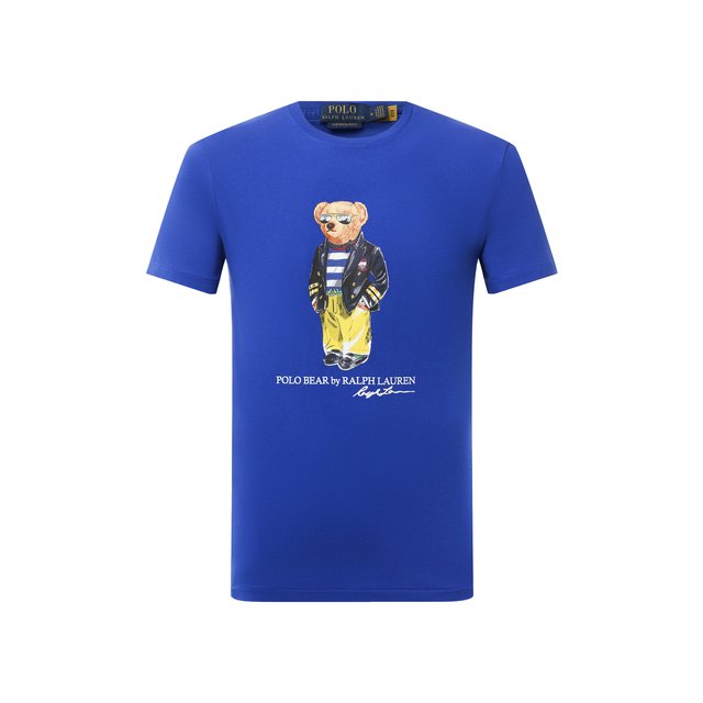 фото Хлопковая футболка polo ralph lauren