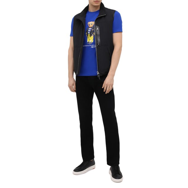 фото Хлопковая футболка polo ralph lauren