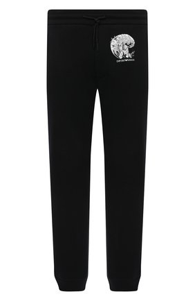Мужские хлопковые джоггеры EMPORIO ARMANI черного цвета по цене 30900 руб., арт. 3K1P8P/1JM3Z | Фото 1 Мужские хлопковые джоггеры EMPORIO ARMANI черного цвета, арт. 3K1P8P/1JM3Z | Фото 1
