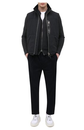 Мужские брюки 7 FOR ALL MANKIND темно-синего цвета по цене 23800 руб., арт. JSCJB560NV | Фото 2 Мужские брюки 7 FOR ALL MANKIND темно-синего цвета, арт. JSCJB560NV | Фото 2