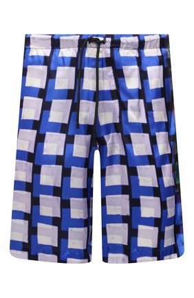 Мужские шорты из вискозы DRIES VAN NOTEN синего цвета по цене 54950 руб., арт. 211-20945-2069 | Фото 1 Мужские шорты из вискозы DRIES VAN NOTEN синего цвета, арт. 211-20945-2069 | Фото 1 (Стили: Ретро; Длина Шорты М: До колена; Принт: С принтом; Материал внешний: Вискоза; Мужское Кросс-КТ: Шорты-одежда; Случай: Повседневный)
