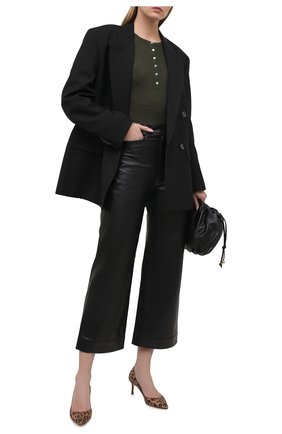 Женские замшевые туфли romy 60 JIMMY CHOO леопардового цвета по цене 48100 руб., арт. R0MY 60/LPU | Фото 2 Женские замшевые туфли romy 60 JIMMY CHOO леопардового цвета, арт. R0MY 60/LPU | Фото 2