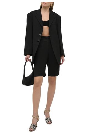Женские кожаные босоножки sae 90 JIMMY CHOO бежевого цвета по цене 77800 руб., арт. SAE 90/WKI | Фото 2 Женские кожаные босоножки sae 90 JIMMY CHOO бежевого цвета, арт. SAE 90/WKI | Фото 2