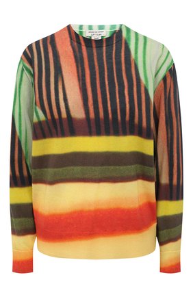 Женский хлопковый пуловер DRIES VAN NOTEN желтого цвета по цене 62800 руб., арт. 211-31204-2708 | Фото 1 Женский хлопковый пуловер DRIES VAN NOTEN желтого цвета, арт. 211-31204-2708 | Фото 1