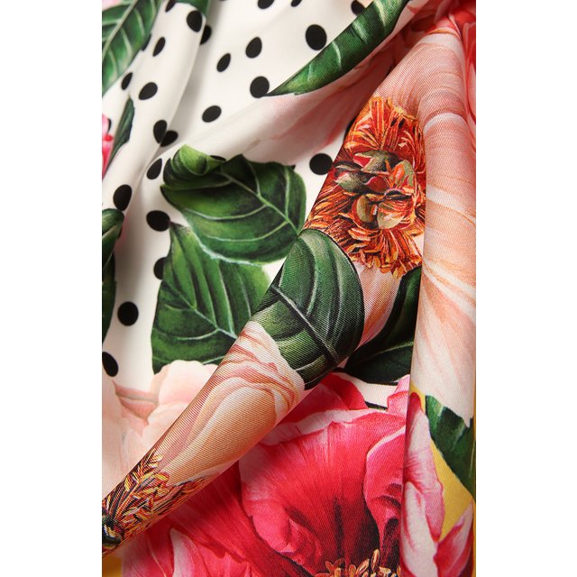 фото Шелковый платок dolce & gabbana