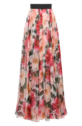 Женская шелковая юбка DOLCE & GABBANA розового цвета по цене 214500 руб., арт. F4B0WT/IS1E4 | Фото 1 Женская шелковая юбка DOLCE & GABBANA розового цвета, арт. F4B0WT/IS1E4 | Фото 1 (Стили: Романтичный; Материал внешний: Шелк; Материал подклада: Шелк; Женское Кросс-КТ: Юбка-одежда; Длина Ж (юбки, платья, шорты): Макси)
