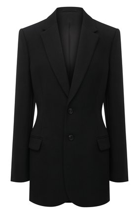 Женский шерстяной жакет WARDROBE.NYC черного цвета по цене 87550 руб., арт. W4015PC | Фото 1 Женский шерстяной жакет WARDROBE.NYC черного цвета, арт. W4015PC | Фото 1