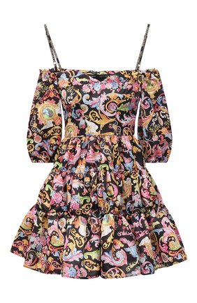 Женское платье VERSACE JEANS COUTURE черного цвета по цене 81800 руб., арт. D2HWA413-WDP904/S0098 | Фото 1 Женское платье VERSACE JEANS COUTURE черного цвета, арт. D2HWA413-WDP904/S0098 | Фото 1