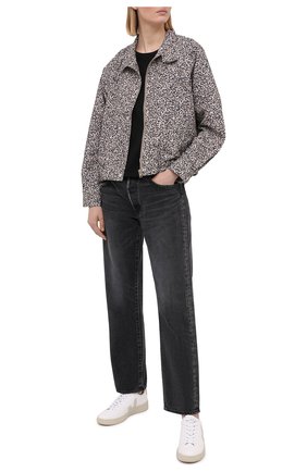 Женская куртка KENZO бежевого цвета по цене 43950 руб., арт. FB52BL121560 | Фото 2 Женская куртка KENZO бежевого цвета, арт. FB52BL121560 | Фото 2