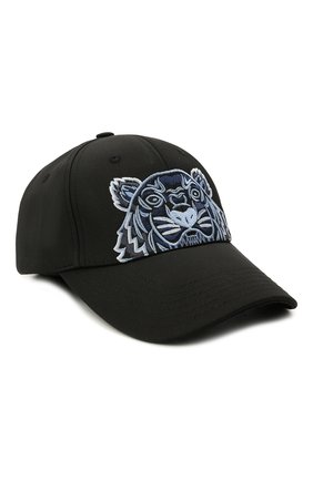 Женская бейсболка KENZO черного цвета по цене 9950 руб., арт. FA65AC301F20 | Фото 1 Женская бейсболка KENZO черного цвета, арт. FA65AC301F20 | Фото 1