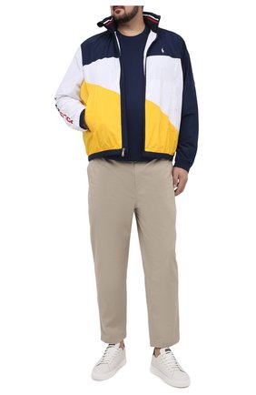Мужские хлопковые брюки POLO RALPH LAUREN бежевого цвета по цене 15250 руб., арт. 711740566/PRL BS | Фото 2 Мужские хлопковые брюки POLO RALPH LAUREN бежевого цвета, арт. 711740566/PRL BS | Фото 2