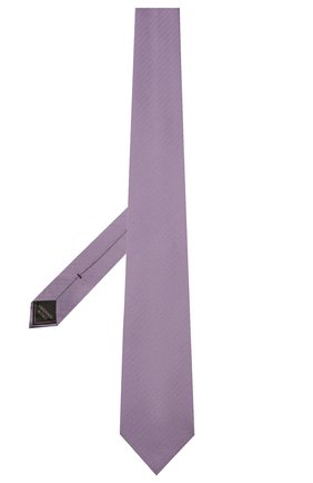 Мужской шелковый галстук BRIONI сиреневого цвета, арт. 062I00/08435 | Фото 2 (Материал: Шелк, Текстиль; Принт: Без принта)