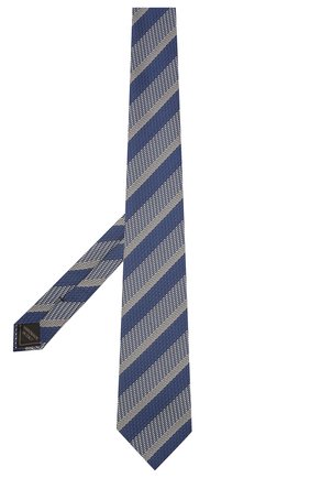 Мужской шелковый галстук BRIONI синего цвета по цене 24300 руб., арт. 062I00/P041Q | Фото 2 Мужской шелковый галстук BRIONI синего цвета, арт. 062I00/P041Q | Фото 2