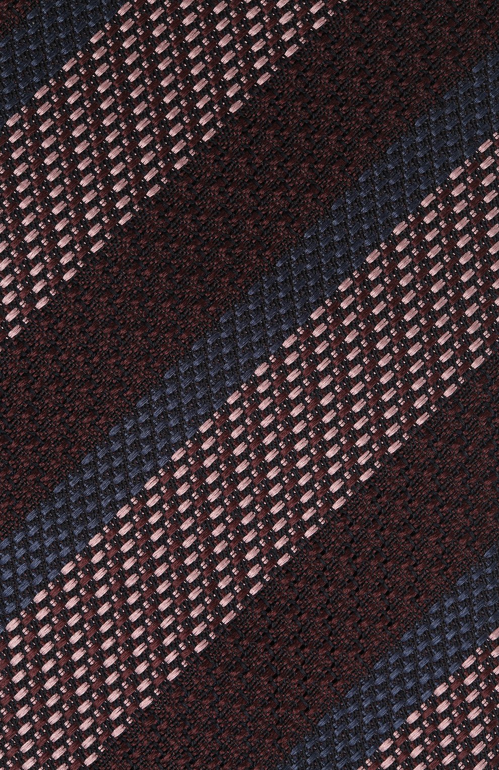 Мужской шелковый галстук BRIONI коричневого цвета, арт. 062I00/P041Q | Фото 3 (Принт: С принтом; Материал: Текстиль, Шелк; Региональные ограничения белый список (Axapta Mercury): RU)