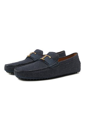 Мужские текстильные мокасины TOD’S темно-синего цвета по цене 45600 руб., арт. XXM0GW0ED30PWW | Фото 1 Мужские текстильные мокасины TOD’S темно-синего цвета, арт. XXM0GW0ED30PWW | Фото 1