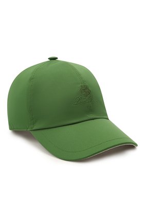 Детская бейсболка LORO PIANA зеленого цвета по цене 16700 руб., арт. FAE8580 | Фото 1 Детская бейсболка LORO PIANA зеленого цвета, арт. FAE8580 | Фото 1